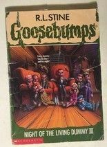 GOOSEBUMPS Night of the Living Dummy 3 by R.L. Stine (1996) Scholastic softcover - £8.67 GBP