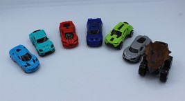 Lot of 7 Plastic Toy Cars 1:64 - £7.22 GBP