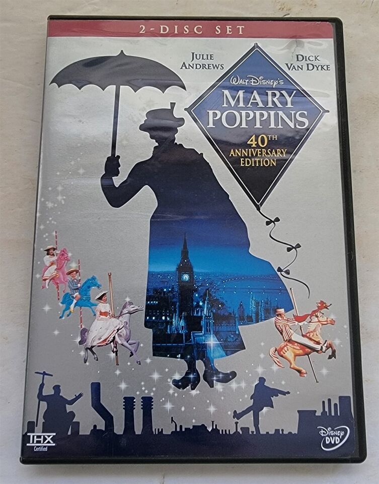 Primary image for Mary Poppins 40th Anniversary Edition 2-DVDs Movie