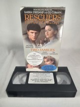 Rescuers Stories of Courage Two Families VHS 1998 Barbra Streisand Cis C... - £18.37 GBP