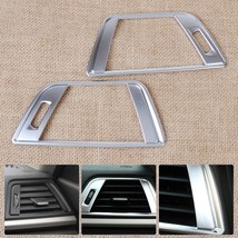 Beler silver chrome dashboard side air vent outlet trim cover fit for bmw 3 4 series thumb200