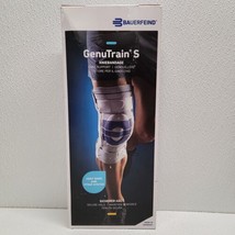 Bauerfeind GenuTrain S Size 5 Left Knee Support Schwarz Black - New! - £92.04 GBP