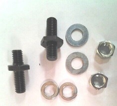 1963-1982 Corvette Stud Power Steering Pump Flat Washer Lock Washer Nut 2 Each - £22.53 GBP