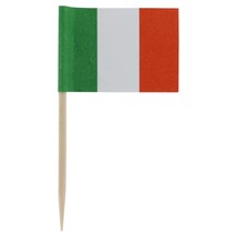 100 Irish Ireland Flag Toothpicks - £6.25 GBP