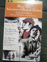 Original Radio DRAMAS-((cassette)) More New Adventures Of Sherlock Holmes-Vol 6 - £3.51 GBP