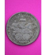 1893 Columbian Chicago Worlds Exposition Commemorative Silver Half Dolla... - $32.81 CAD