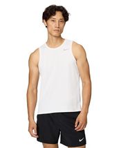 Nike Miler Dri-Fit Running Tank White/Reflective Silver Size XL Classic Fit - €21,33 EUR