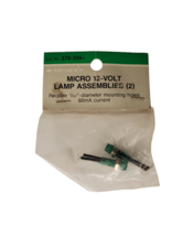 2 pack Radio Shack Archer Lamp Assembly 272-334 Green 12 volt 272-334a - £10.83 GBP
