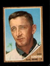 1962 Topps #15 Dick Donovan Ex Indians Uer *X73044 - £3.08 GBP