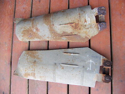 1970 DODGE CHALLENGER MUFFLER SHIELDS PAIR OEM - $112.48
