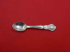 Franklin Mint Sterling Silver Salt Spoon State Flower Apple Blossom Arkansas 2 1 - $48.51