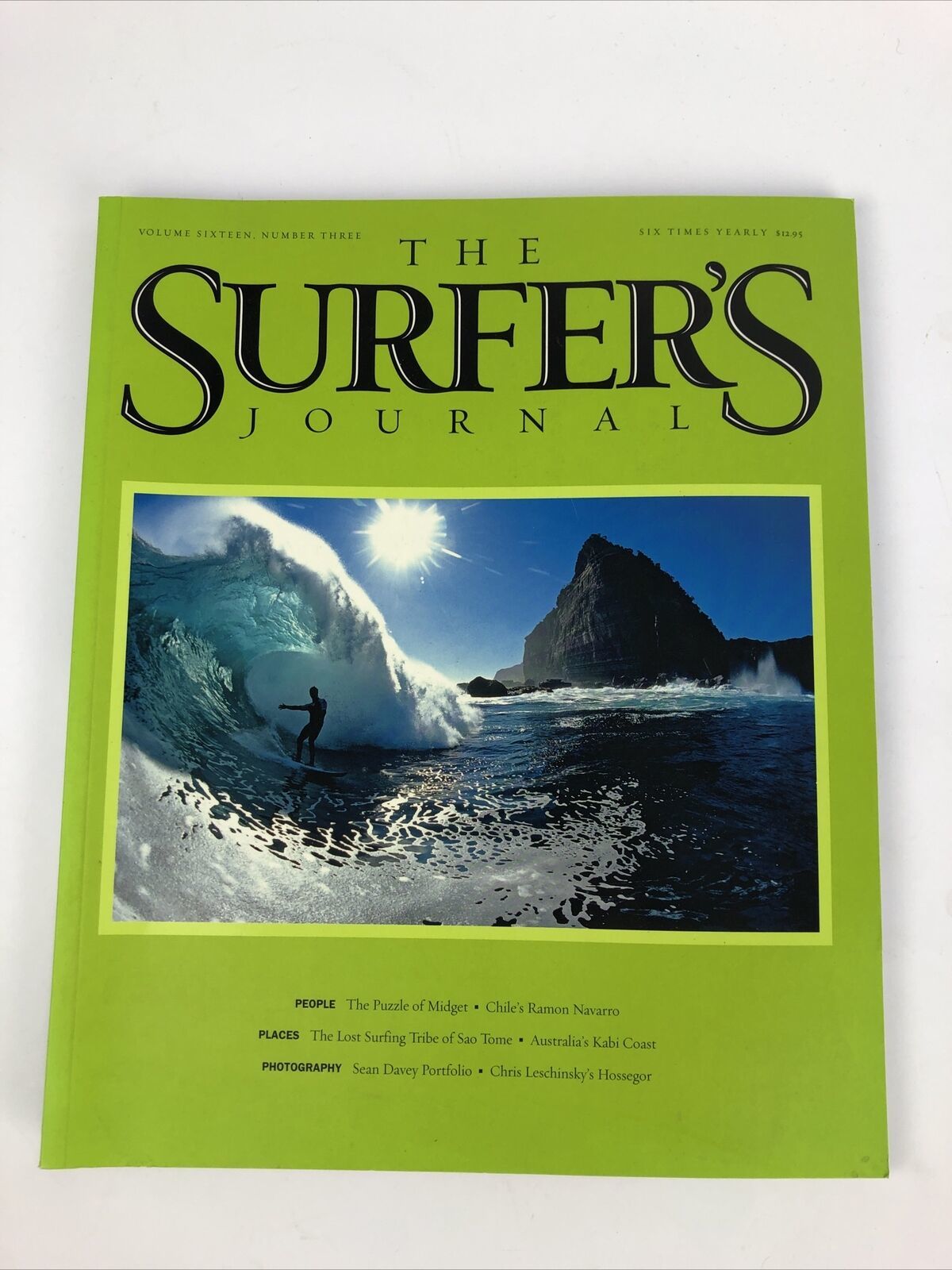THE SURFERS JOURNAL Volume 16 Sixteen Number 3 Three * Free Shipping - $13.99
