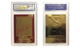 1996 97 Michael Jordan Skybox EX-2000 Credentials 23K Gold Card Gem Mint 10 Red - £11.95 GBP