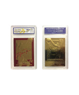 1996 97 MICHAEL JORDAN SKYBOX EX-2000 CREDENTIALS 23K GOLD CARD GEM MINT... - £11.75 GBP