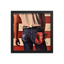 Bruce Springsteen signed &quot;Born In The U.S.A&quot; album Reprint - £60.13 GBP
