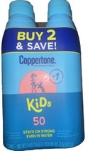 Coppertone Kids Sunscreen Spray SPF 50 -5.5 oz EXP 06/24 (2 pack) - £14.27 GBP