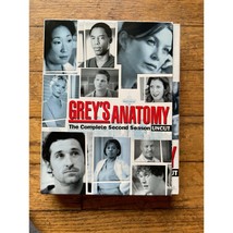 Grey&#39;s Anatomy TV Season 2 DVD Sets 2006 6 Discs Ellen Pompeo - £5.44 GBP