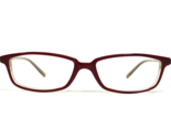 Ray-Ban Eyeglasses Frames RB5059 2171 Burgundy Red Nude Rectangular 51-1... - £48.40 GBP