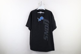 Vintage Mens XL Faded Spell Out Detroit Lions Football Short Sleeve T-Shirt - $39.55