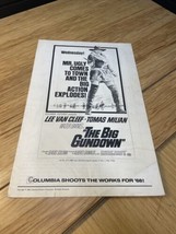 Vintage 1966 The Big Gundown Movie Film Cinema Press Kit Lee Van Cleef KG - $74.25