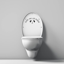 Put The Seat Down Toilet Sticker - Decal with Phrase Close The Lid Pleas... - £78.45 GBP