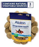 Aqueon Bottom Feeder Tablets for Cory Catfish Natural 3.0 oz Fish Food - £11.68 GBP