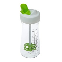 Salad Dressing Shaker Container , Dripless Pour, Leak-Free, Soft Grip, B... - £15.14 GBP