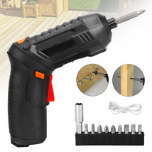 Electric Screwdriver Set USB Rechargeable Mini Cordless Screwdriver Drill Bit Ki - £30.95 GBP+