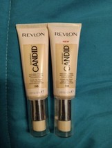 2 Pc Revlon PhotoReady Candid Natural Finish Anti Pollution 110-Porcelain(MK1/1) - $29.70