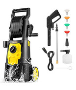 VEVOR Electric Pressure Washer, 2000 PSI, Max 1.65 GPM Power Washer w/ 3... - $541.55 CAD