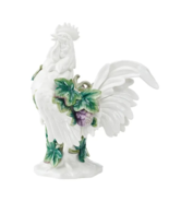 Fitz &amp; Floyd Sicily Green Rooster 19in Figurine Gift - $310.70 CAD