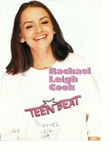 Rachel Leigh Cook teen magazine pinup clipping Tom and Huck Babysitters ... - $3.50