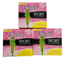 Playtex Sport 360 Protection Tampons  Regular Unscented 108 Count - £10.35 GBP