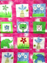 Fabric Red Rooster Sampler; &quot;B is for Bee&quot; 4 Pcs Alphabet Animals Floral $3.95 - £3.15 GBP