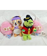 Me Plush Stuffed Animal Lot Cotton Candy Peanut Butter and Ringmaster Pi... - $187.76 MXN