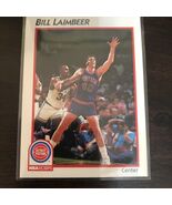 1991-92 NBA Hoops Bill Laimbeer #12 NBA Basketball Card Detroit Pistons - €0,85 EUR