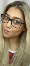 Versace Men’s Women’s Eyeglasses Frame Italy 55mm Black  - $3,190.88 MXN