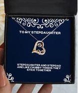 Funny Stepdaughter Gifts, Stepdaughter and Stepdad are Like Chubby Thigh... - £39.58 GBP