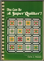 Teach Yourself Beginners Guide Manual Templates Spiral Instruction Quilting Book - £11.18 GBP