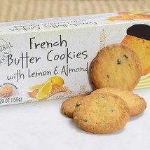 French Butter Cookies with Lemon and Almond - 10 boxes - 5.29 oz ea - $57.12