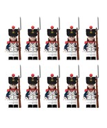 Napoleonic Wars Line Infantry French Fusilier Soldiers 10 Minifigures Lot - $24.46 CAD