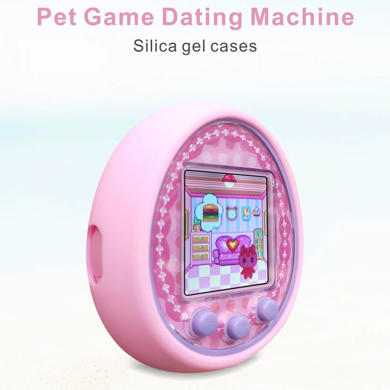 Baby Mini Electronic Pets Toys Micro Chat Machine Silicone Cover Case Waterproof - £7.69 GBP