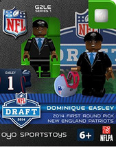 New England Patriots Figurine 2014 Draft Pick OYO Sportstoys Dominique E... - $38.99