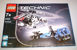 Used Lego Technic INSTRUCTION BOOK ONLY # 8433 Cool Movers No Legos incl... - $9.95