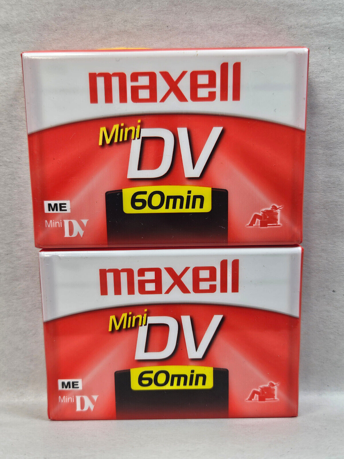 Maxell DV-60 Mini DV Cassette 298010 SP 60 Min, LP 90 Min Lot of 2 SEALED - $4.95