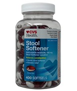 CVS Regular Strength Stool Softener, Docusate Sodium 100 mg, softgels, 4... - $39.59