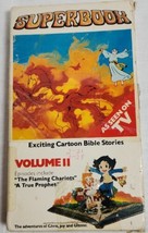 Superbook Video Exciting Cartoon Bible Stories Vol. 2 (VHS) The Flaming Chariots - £12.96 GBP