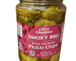 Smokey BBQ Pickle Chips, 24 oz, Case Of 3  - £10.99 GBP