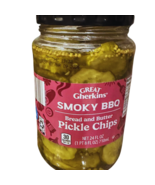 Smokey BBQ Pickle Chips, 24 oz, Case Of 3  - £10.96 GBP