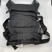 Infantino Upscale Carrier, Black, One Size Holds 8lbs - 40lbs Used - $14.36
